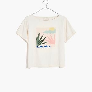 Madewell Botanical Graphic Boxy Tee